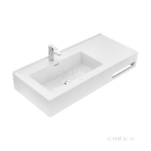 Раковина AQUATON Квадро Про 100 левая 1A733331QA01L