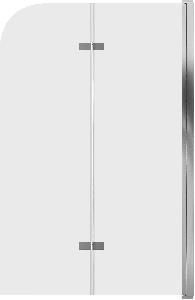 Шторка для ванны Grossman GR-106/110 110х150 L/R
