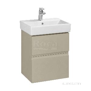 Тумба под раковину Roca Oleta 50 капучино матовый, 2 ящика, A857638515
