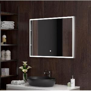 Зеркало Sting LED 90х70 ЗЛП467 сенсорный выключатель, холодная подсветка