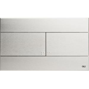 Панель смыва для инсталляции OLI SLIM INOX 057141 матовый хром