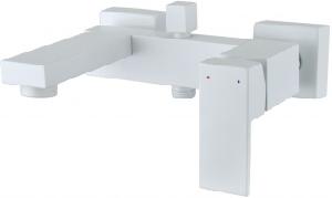 Смеситель для ванны с душем Aquanet Blanco AF420-20W белый матовый