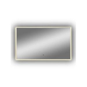 Зеркало Trezhe LED 130х90 ЗЛП3351 с бесконтактным сенсором, теплая подсветка