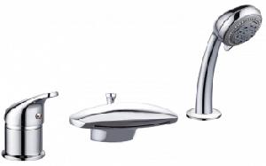 Смеситель на борт ванны Aquanet Practic 2 AF111-63B на 3 отверстия