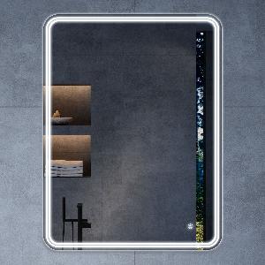 Зеркало LED VLM-3MA600 60х80 c сенсорным выключателем и диммером