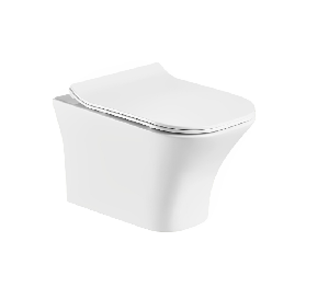 Подвесной унитаз Cerutti Spa Vettore Aria CT7190 34*48 безободковый с крышкой-сиденьем микролифт Slim