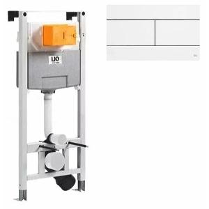 Комплект инсталляция OLI 120 ECO mechanic + кнопка смыва Slim хром глянец 879236mSL00