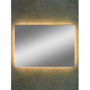 Зеркало Trezhe LED 100х70 ЗЛП316 с бесконтактным сенсором, теплая подсветка
