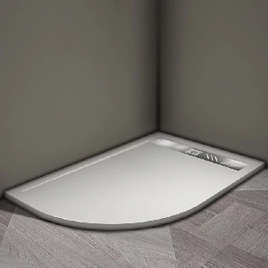 Душевой поддон Veconi Tezeo stone TZ-06R, 120x90x3, искусственный камень, белый