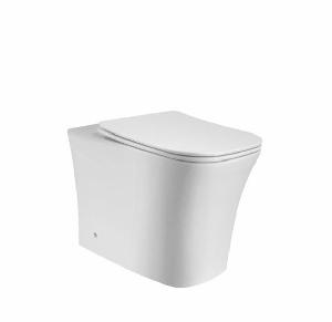 Приставной унитаз Cerutti Spa Marmolada F CT8906 36,5*55,5 безободковый с крышкой-сиденьем микролифт Slim