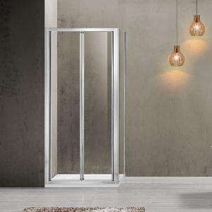 Душевой уголок Garda VSR-1G8090CL, 90*80, хром, стекло прозрачное