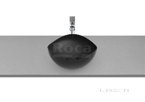Раковина Roca Ruy Ohtake накладная D375 оникс матовый 327A15640