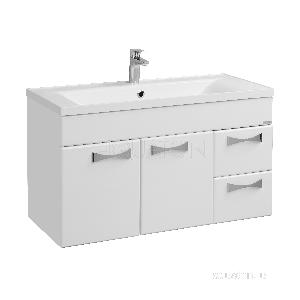 Тумба под раковину AQUATON Диор 100 белый 1A167701DR010