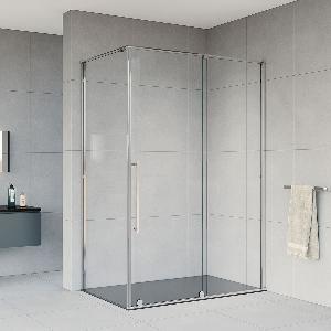 Душевой уголок Arno VSR-1A1013CL, 130*100, хром, стекло прозрачное