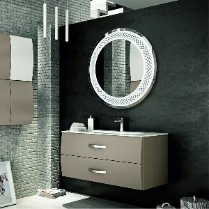 Зеркало Uranus LED D770 ЗЛП58, cенсорный выключатель, холодная подсветка