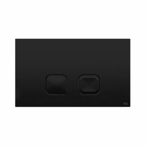 Панель механическая двойная Oli Plain Oliveira 070829 soft touch матовый черный 