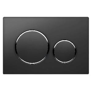 Кнопка смыва Vincea VFP-005MB, цвет матовый черный