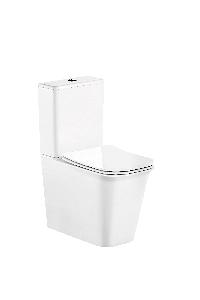 Унитаз-компакт Cerutti Spa Arno CT7838 34,5*62 безободковый с крышкой-сиденьем микролифт Slim
