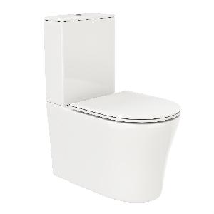 Унитаз-компакт Cerutti Spa Santa CT8916 41*66,5 безободковый с крышкой-сиденьем микролифт Slim