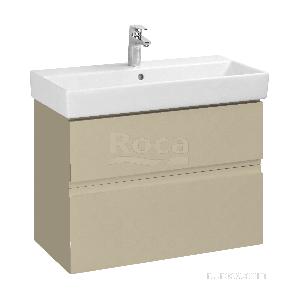 Тумба под раковину Roca Oleta 80 капучино матовый, 2 ящика, A857640515