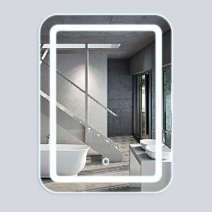 Зеркало LED VLM-2D550 55x80 c сенсорным выключателем и диммером