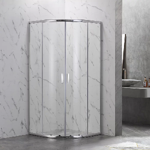 Душевой угол Veconi Rovigo RV-202B, 90x90x190, черный, стекло прозрачное