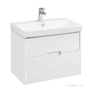 Тумба под раковину AQUATON Оливия 70 белый матовый 1A254301OL010