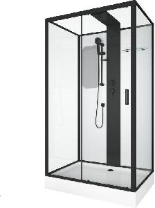 Душевая кабина Grossman Elegans GR252Q 120х80х217 L/R без крыши
