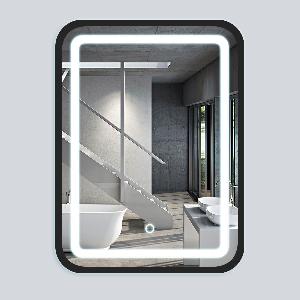 Зеркало LED VLM-2D600B  59x84 c сенсорным выключателем и диммером
