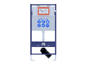 Инсталляция для подвесного унитаза Aquatek Standart 51 INS-0000001
