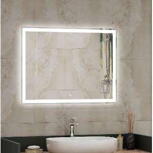 Зеркало Mercury LED 91,5х68,5 сенсорный выключатель, холодная подсветка, с функцией Bluetooth (hands free)