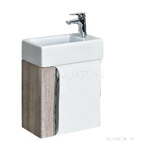 Тумба под раковину AQUATON Вита белый, ясень шимо 1A221401VTD70