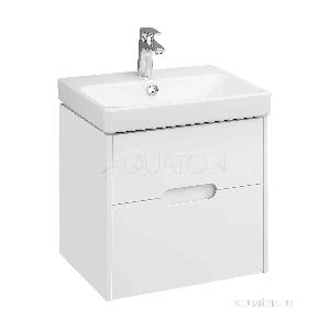 Тумба под раковину AQUATON Оливия 55 белый матовый 1A254201OL010