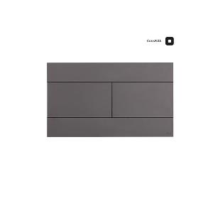 Панель механическая двойная OLI SLIM 659058/886947 серый матовый