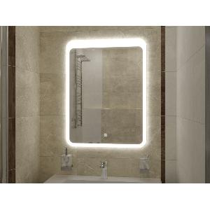 Зеркало Lacio LED 60x80 ЗЛП509, cенсорный выключатель, холодная подсветка