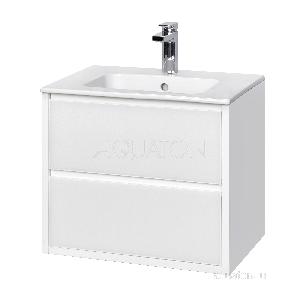 Тумба под раковину AQUATON Римини 60 белый глянец 1A226601RN010 NEW