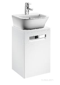 Тумба под раковину Roca The Gap 45 белый глянец ZRU9302880