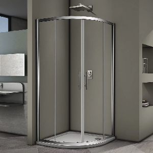 Душевой уголок Veconi Rovigo RV-07, 80x80x190, хром, стекло прозрачное