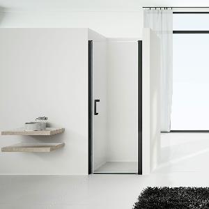 Душевая дверь Orta VPP-1O900CLB, 90, черный, стекло прозрачное