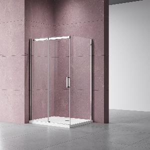 Душевой уголок Dice VSR-4D1015CL 150x100x200, хром, стекло прозрачное