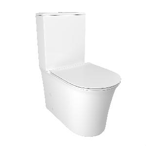 Унитаз-компакт Cerutti Spa Avisio CT8459 38*61 безободковый с крышкой-сиденьем микролифт Slim