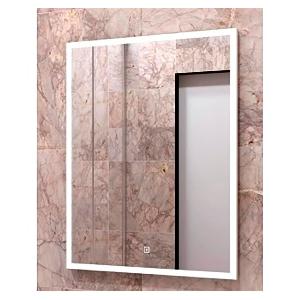 Зеркало Frame LED 60x80 ЗЛП944, cенсорный выключатель, холодная подсветка, алюминиевый профиль