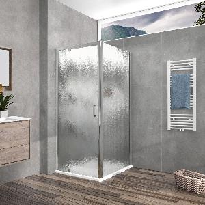 Душевой уголок Intra VSR-1I809080CH, 80/90*80, хром, стекло шиншилла