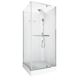 Душевая кабина Cerutti Spa MiMi901T 90*90*215-225 L/R без крыши