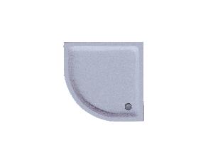 Душевой поддон акриловый Aquatek 90*90*15 1/4 R50  с ножками с фронтальным экраном