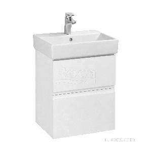 Тумба под раковину Roca Oleta 50 белый глянец, 2 ящика, A857638806