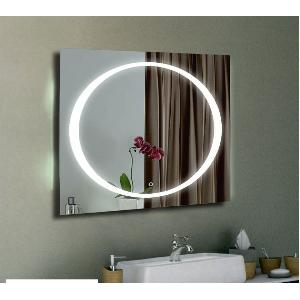 Зеркало Galaxy LED 100х80 ЗЛП28 cенсорный выключатель, холодная подсветка
