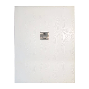 Душевой поддон Veconi Tezeo stone TZW-21, 100x80x3, искусственный камень, белый