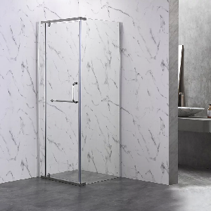 Душевой уголок Veconi Rovigo RV-18, 90x90x200, хром, стекло прозрачное