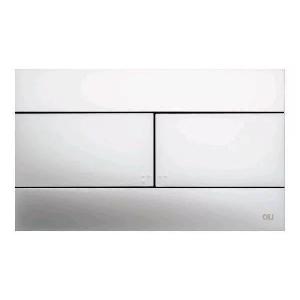Панель смыва для инсталляции OLI SLIM Oliveira 659046 хром матовый
